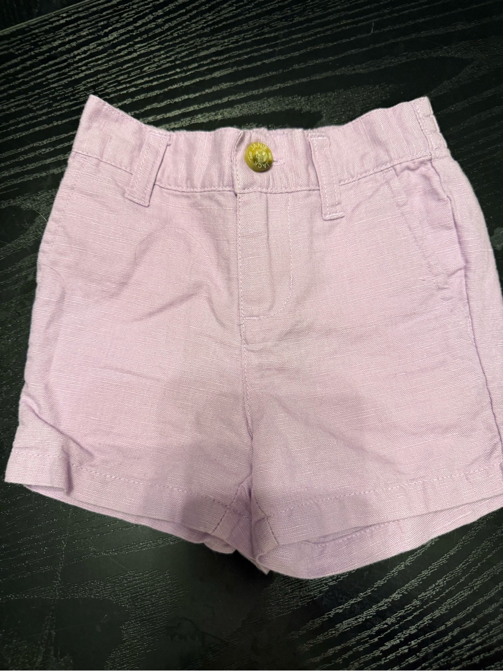 Janie and Jack Lilac High-Waist Girls' Shorts